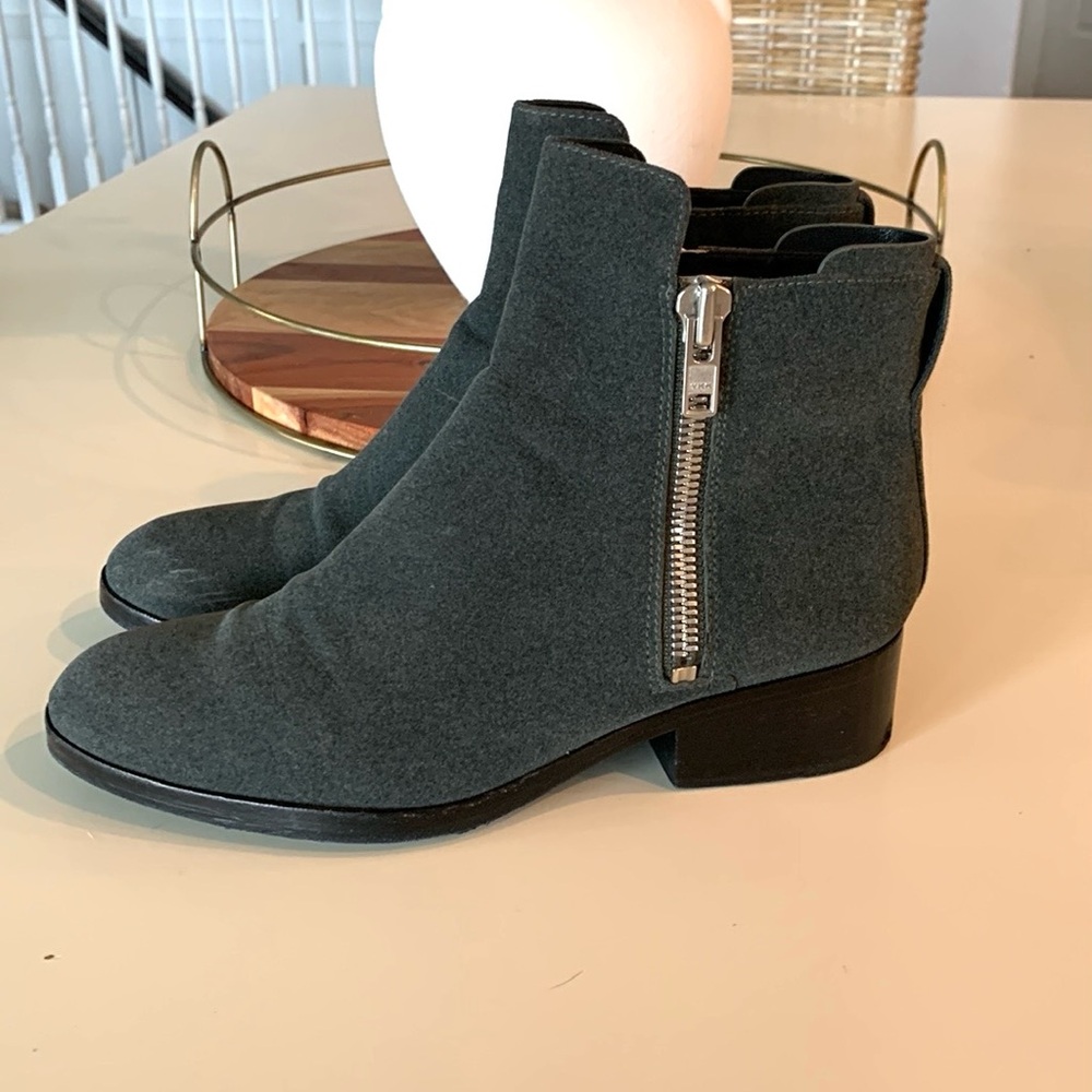 3.1 Phillip Lim Alexa gray booties-US 8 - Picture 8 of 17